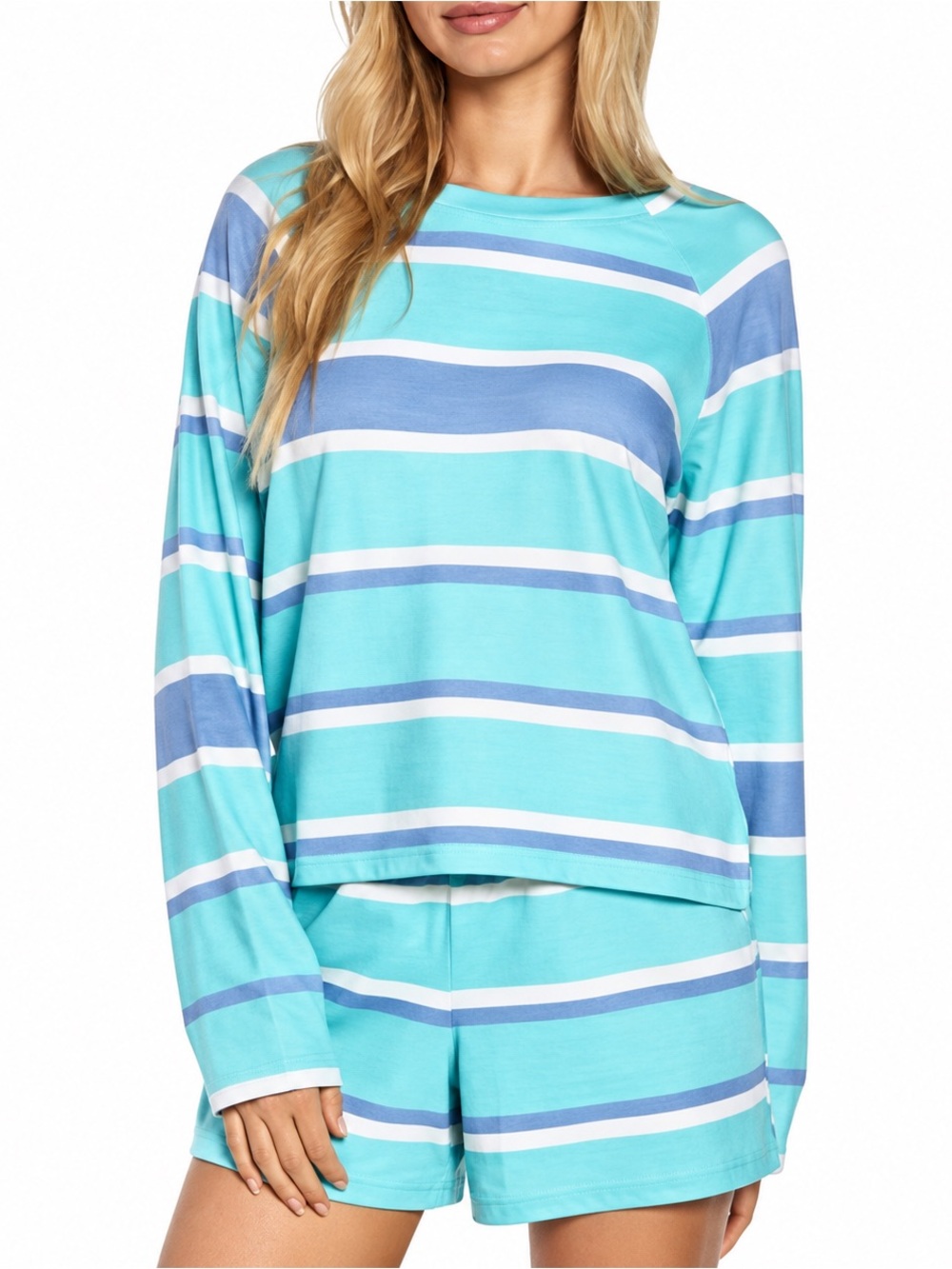 NWT WildFox Pastel Lounge Crewneck Top and Short Set Sz XXL